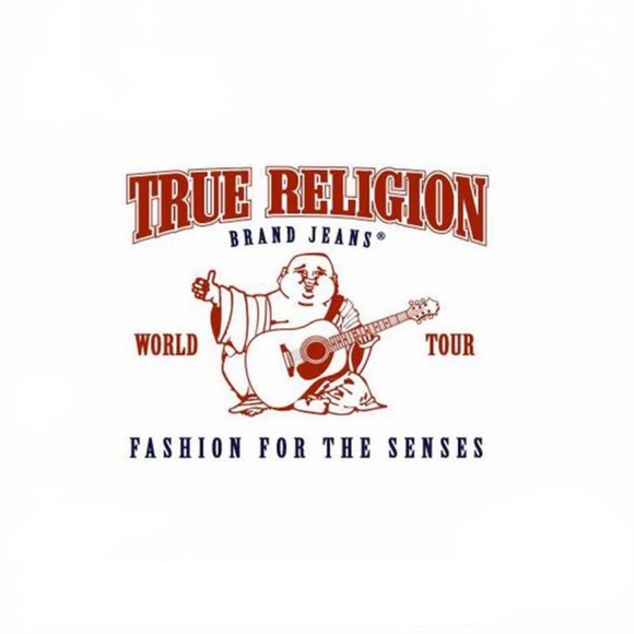 EUC [True Religion] Low-Rise <Becky> Boot Cut Blue Jeans + Rhinestones | 25 0 XS - Picture 14 of 16